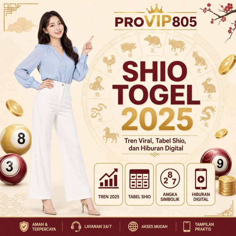 Shio Togel 2025 Viral Bersama PROVIP805