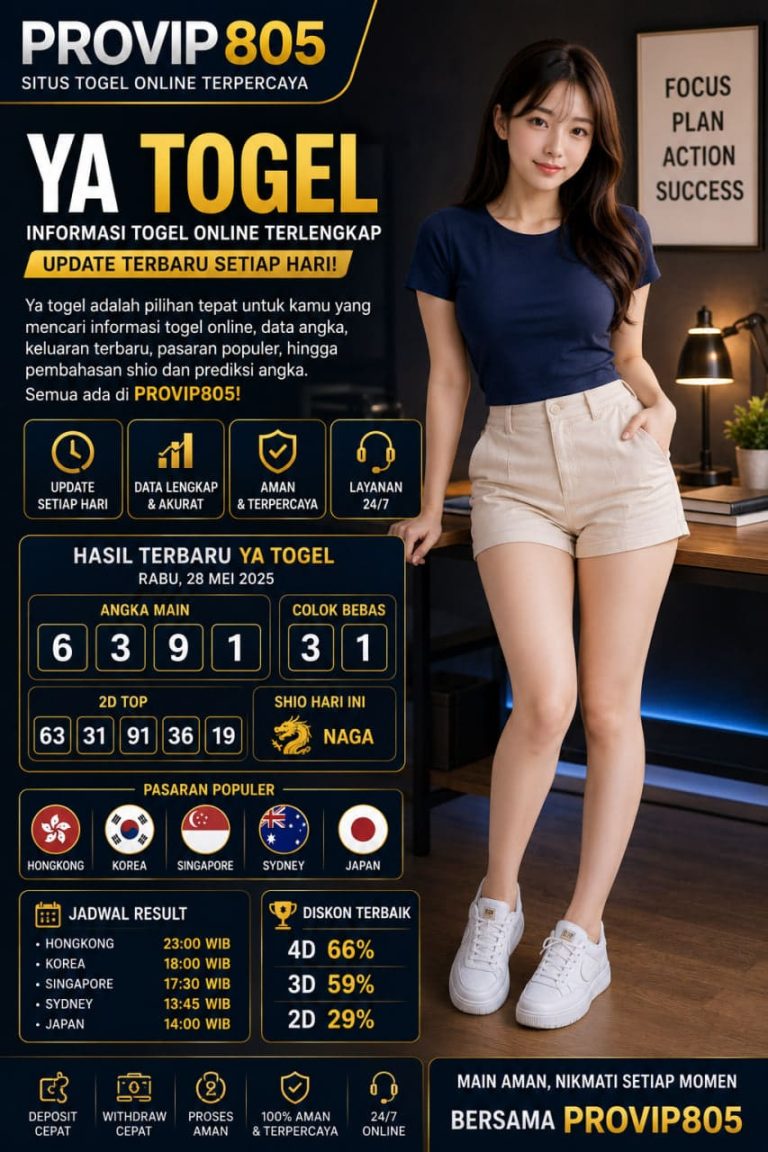 Ya Togel PROVIP805 Berita Togel Online Terbaru