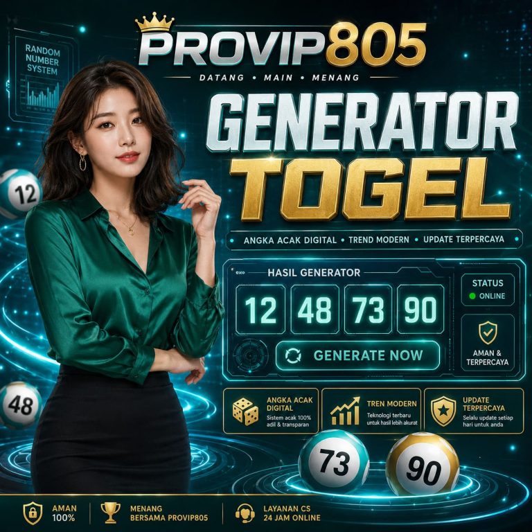 Generator Togel PROVIP805 Jadi Tren Angka Digital