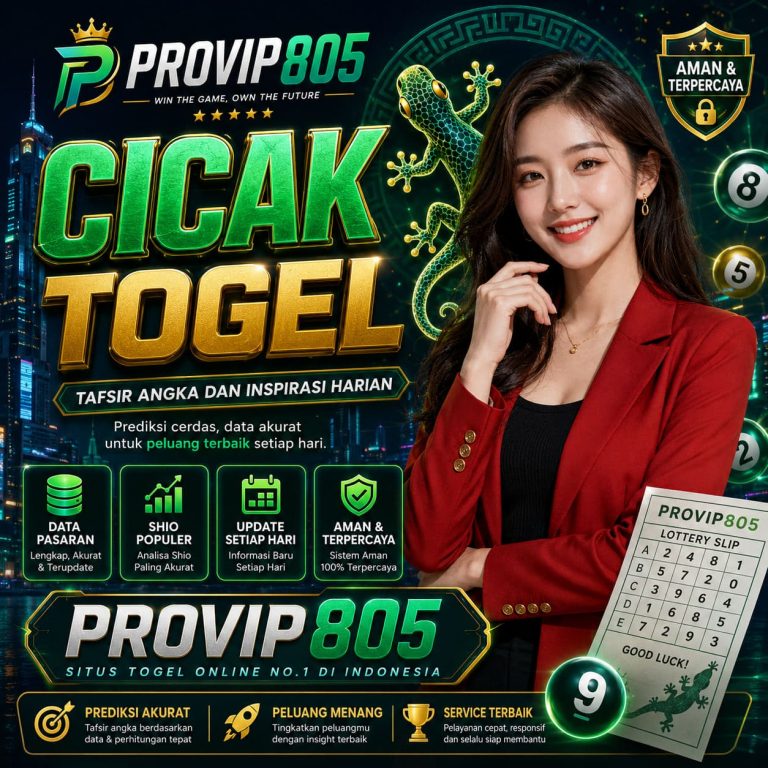 Cicak Togel PROVIP805 Jadi Simbol Angka Populer